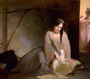 Cinderella at the Kitchen Fire Thomas Sully